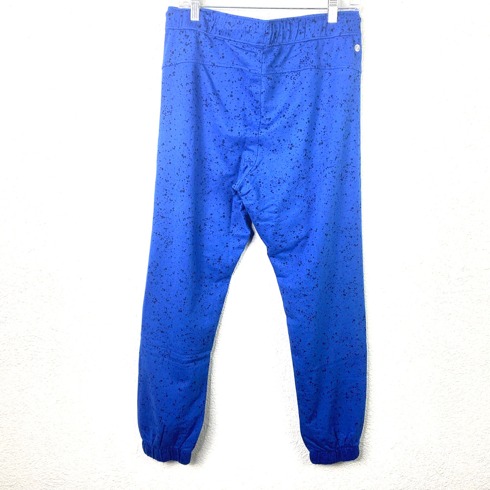 Z by Zella Joggers XLarge Womens Blue Galaxy Splatter Elastic Drawstring Waist - Picture 2 of 9